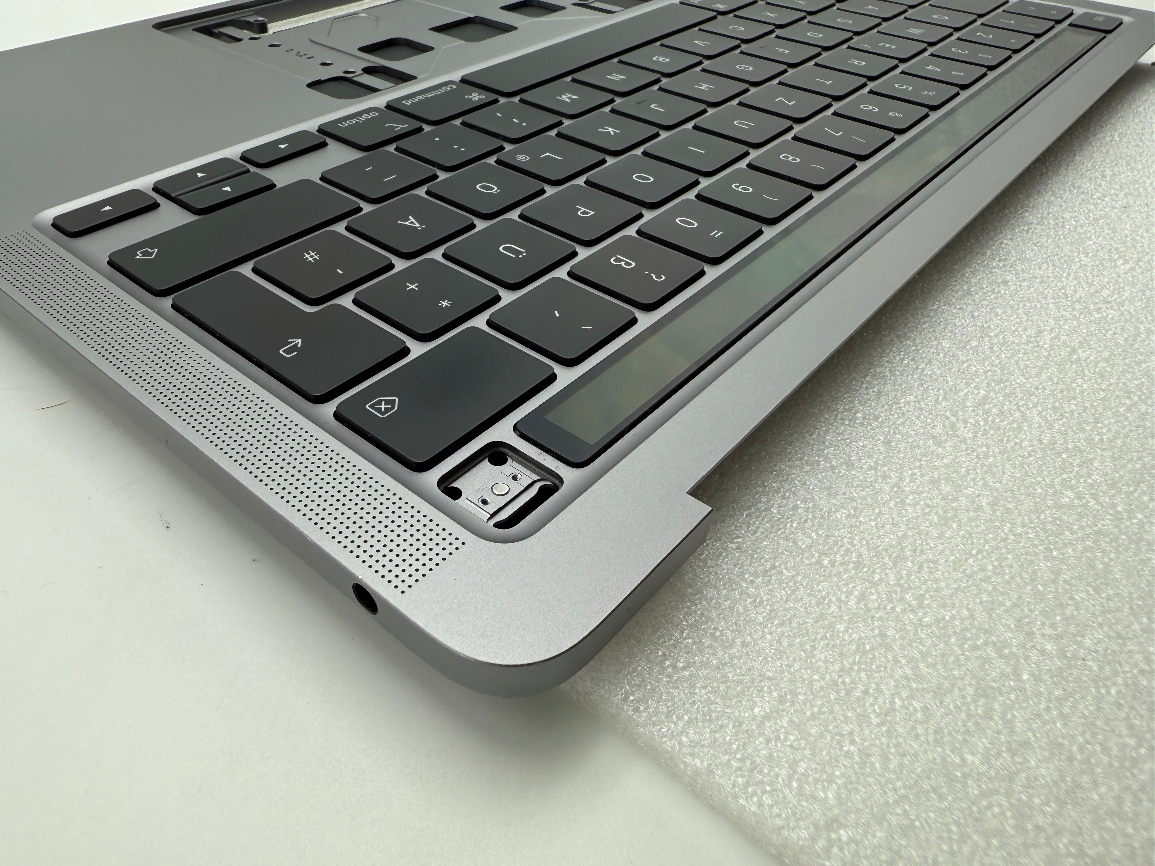 Macbook Pro 13" 2020 2022 A2338 Topcase QWERTZ Spacegrau Grau #T877