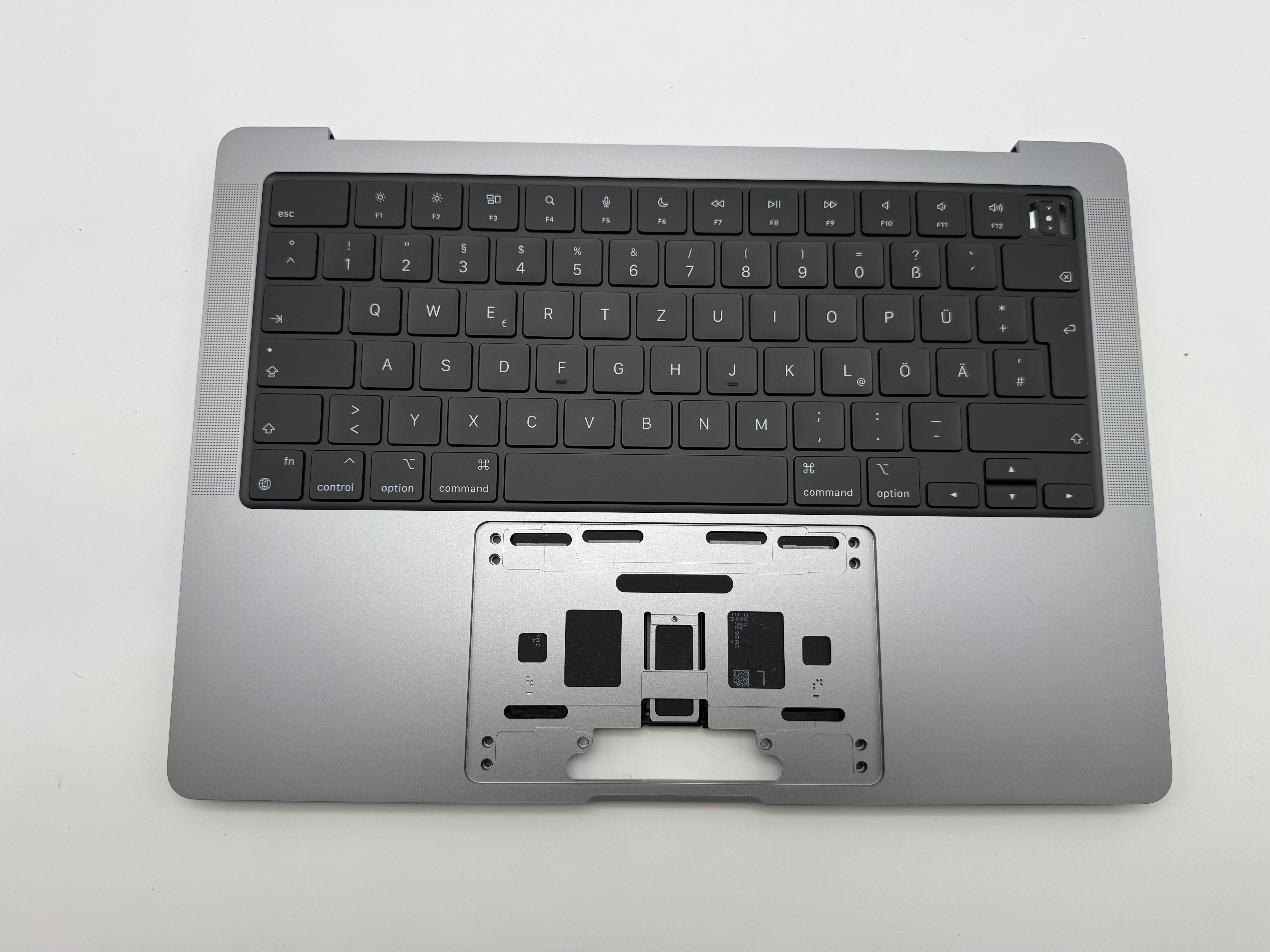 Macbook Pro 14" 2021 A2442 Topcase QWERTZ Tastatur Spacegrau #T878