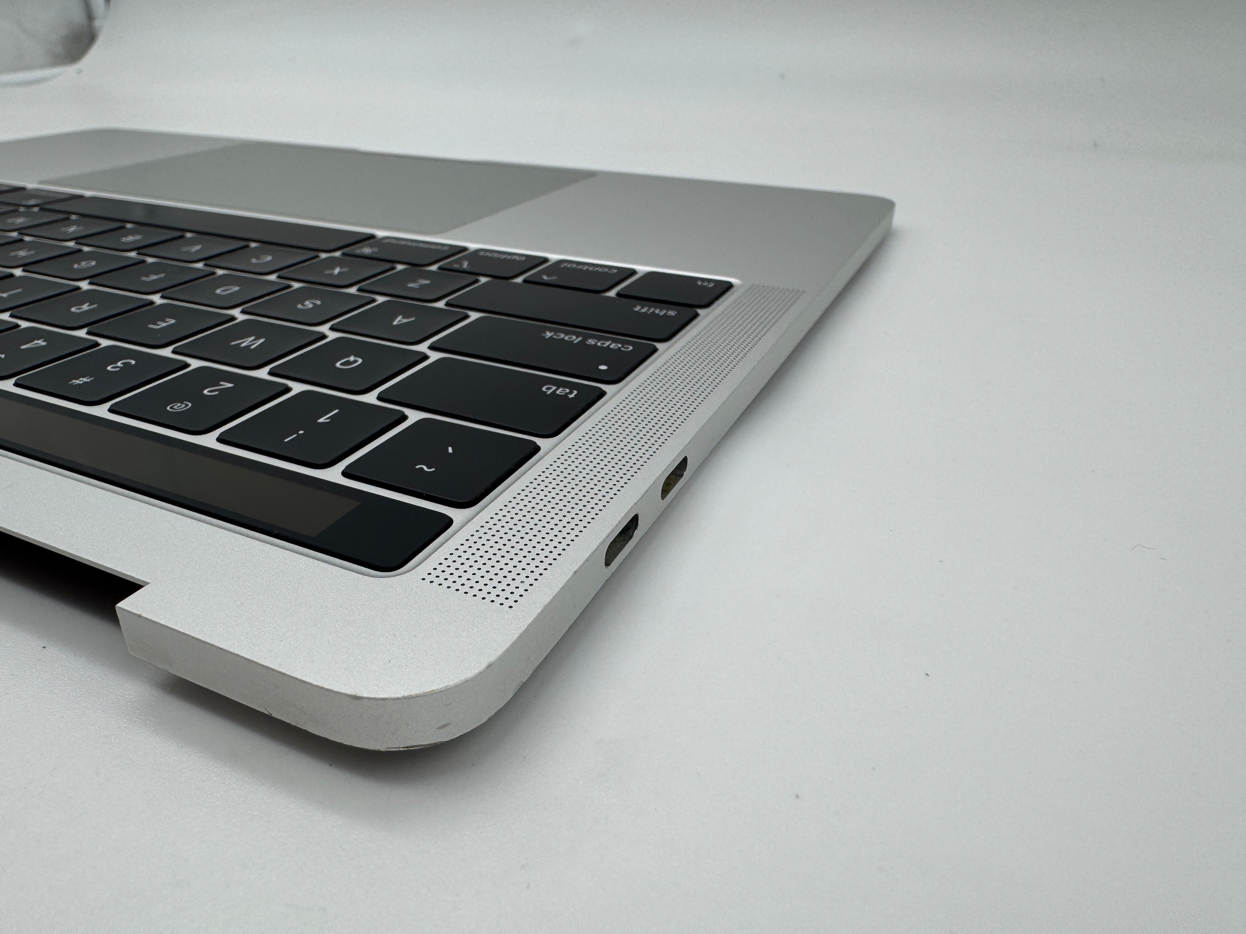 Macbook Pro 13" A1989 2018 2019 Topcase Tastatur Akku Trackpad Silber #T694