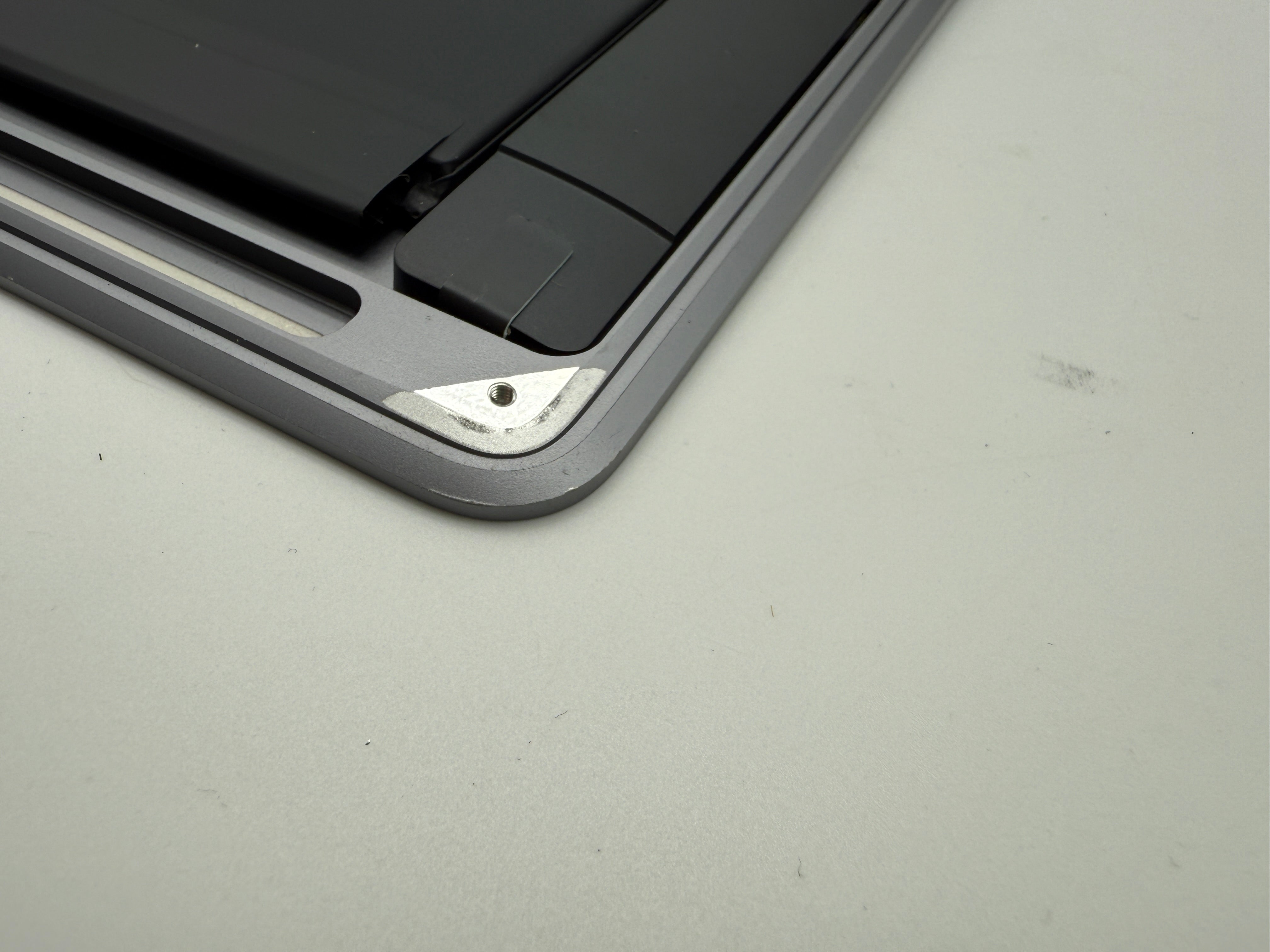 MacBook Air 13" 2020 A2337 Topcase QWERTY UK Trackpad Tastatur Grau #T891