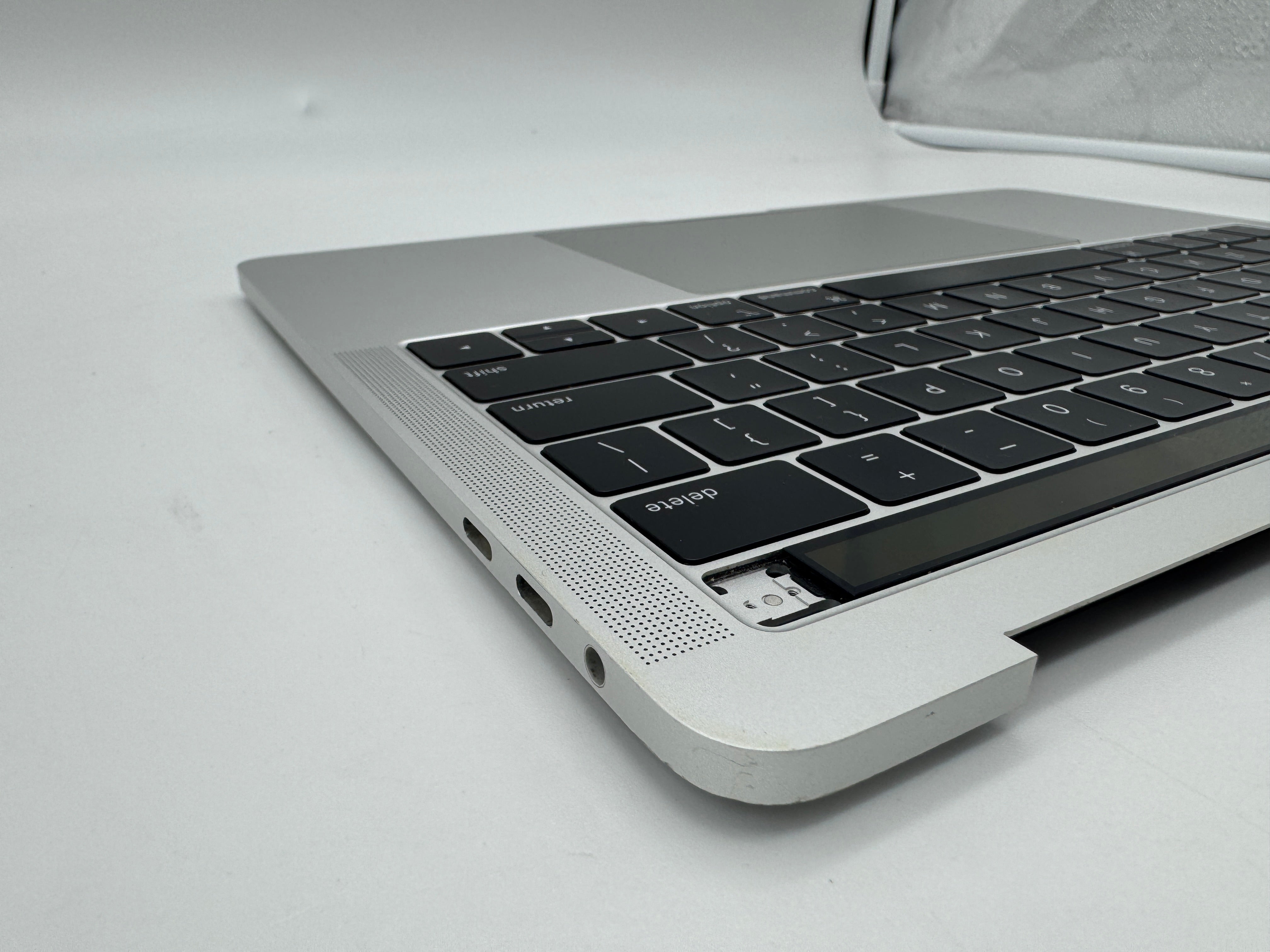 Macbook Pro 13" A1989 2018 2019 Topcase Tastatur Akku Trackpad Silber #T694