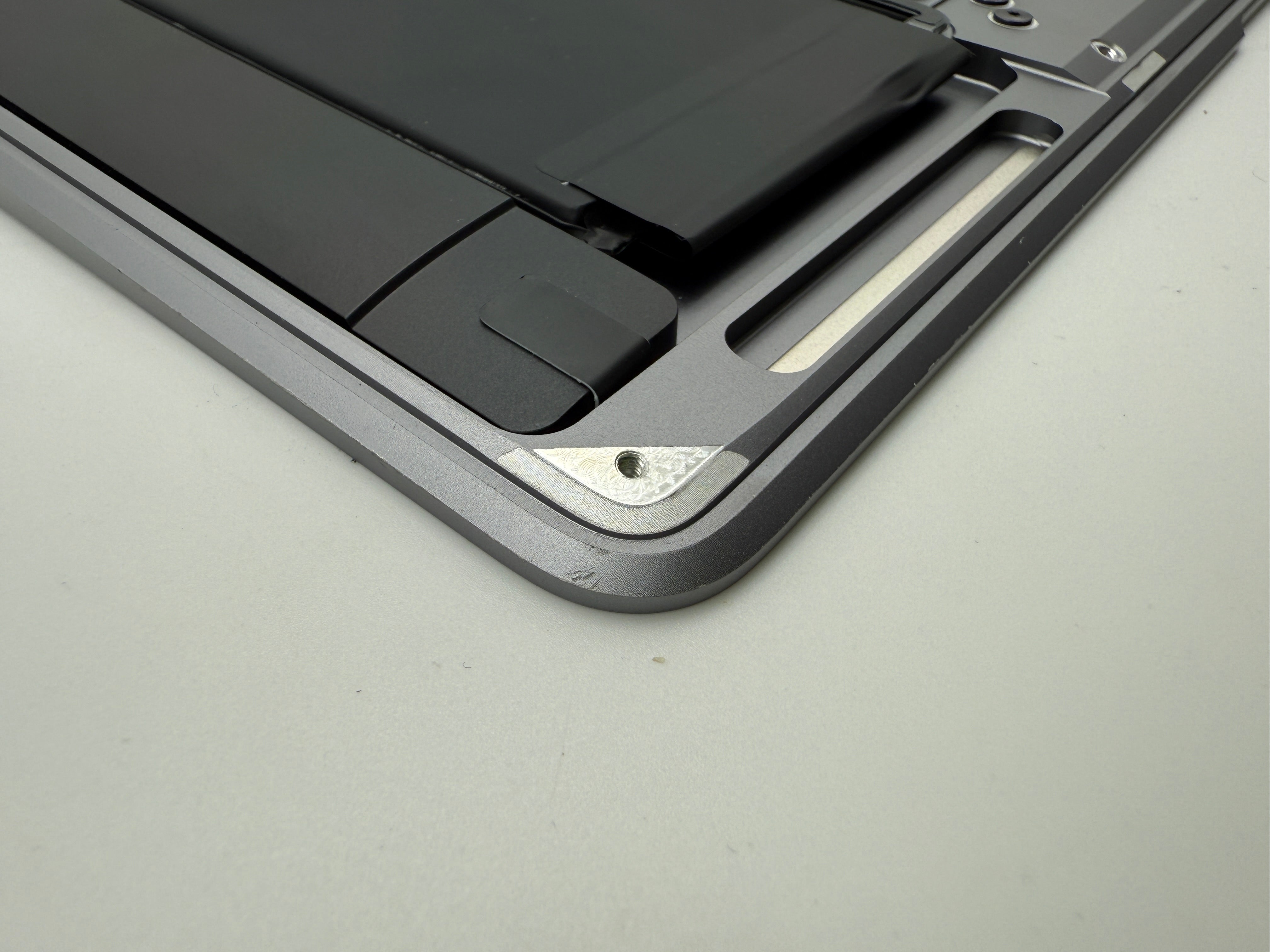 MacBook Air 13" 2020 A2337 Topcase QWERTY UK Trackpad Tastatur Grau #T891