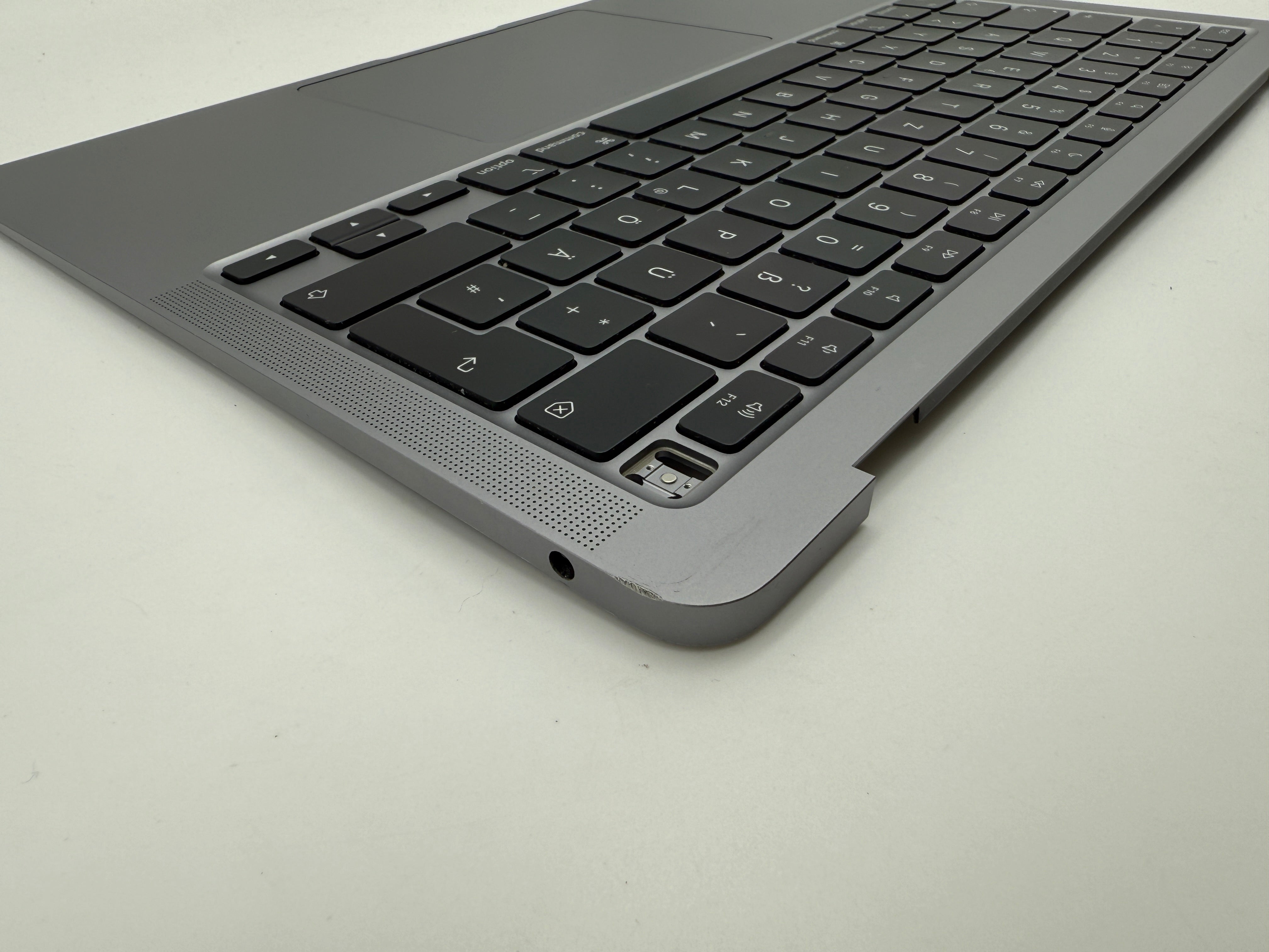 MacBook Air 13" 2020 A2337 Topcase QWERTZ Trackpad Tastatur Grau #T900