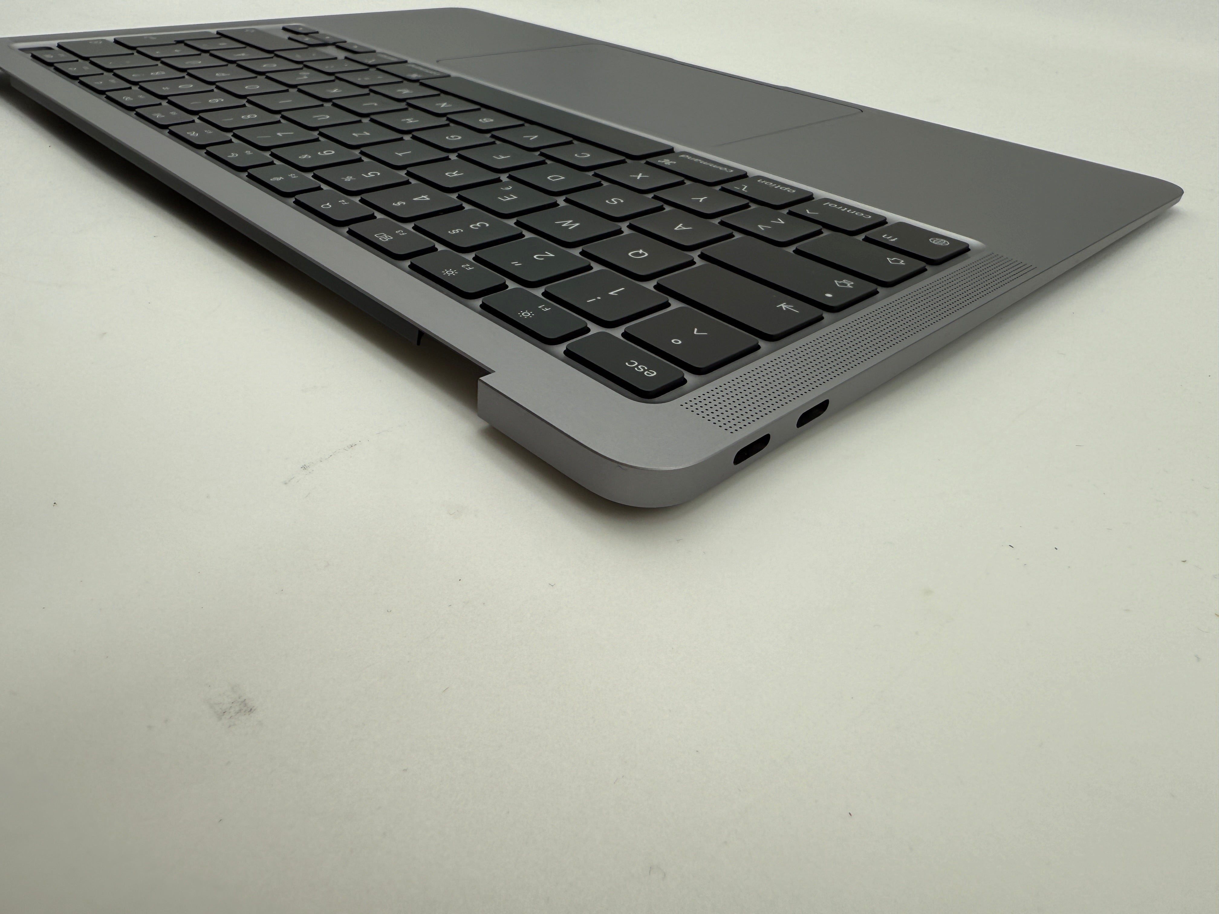 MacBook Air 13" 2020 A2337 Topcase QWERTZ Trackpad Tastatur Grau #T902