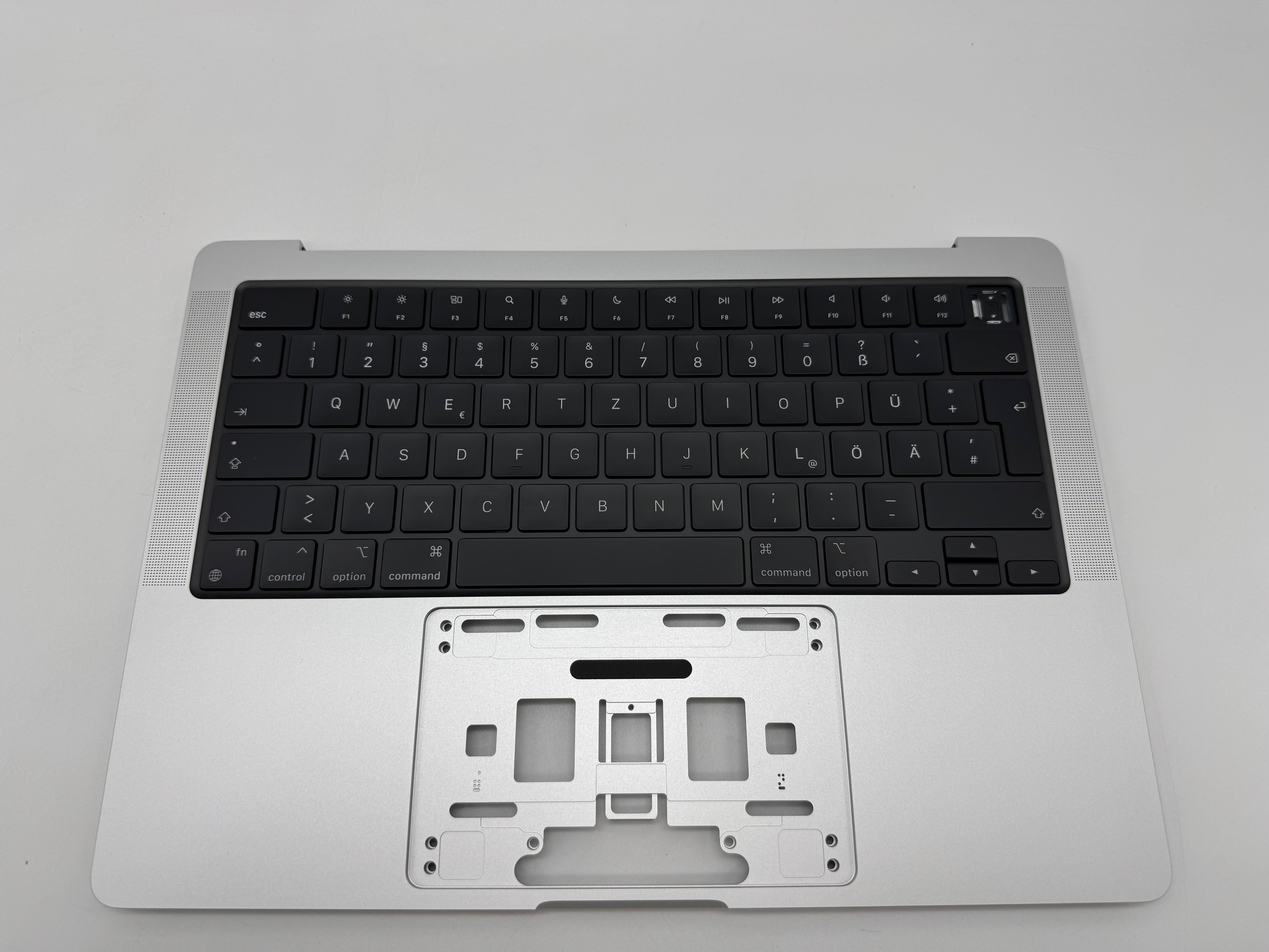 Macbook Pro 14" 2021 A2442 Topcase QWERTZ Tastatur Silber Spacegrau