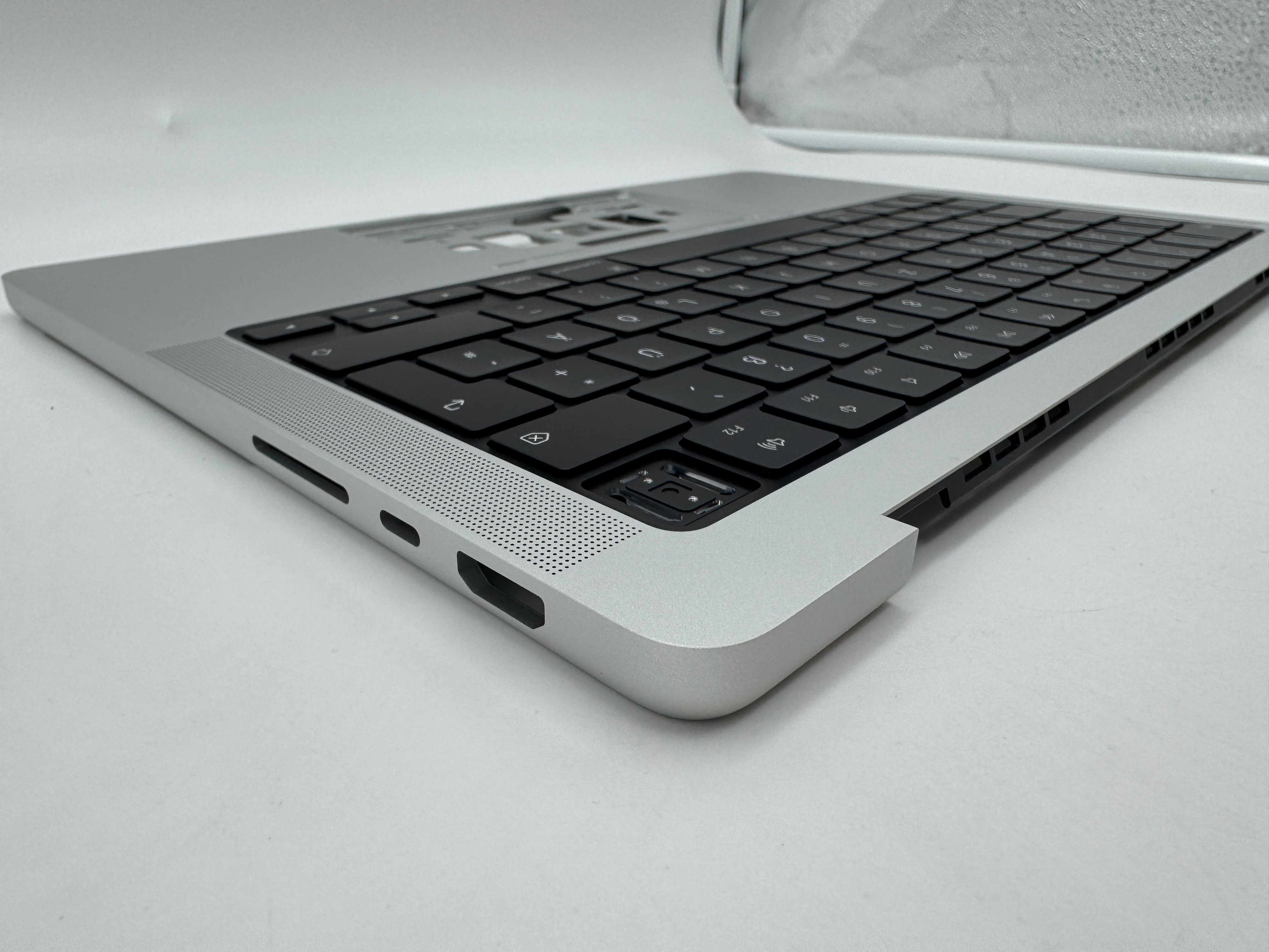 Macbook Pro 14" 2021 A2442 Topcase QWERTZ Tastatur Silber Spacegrau