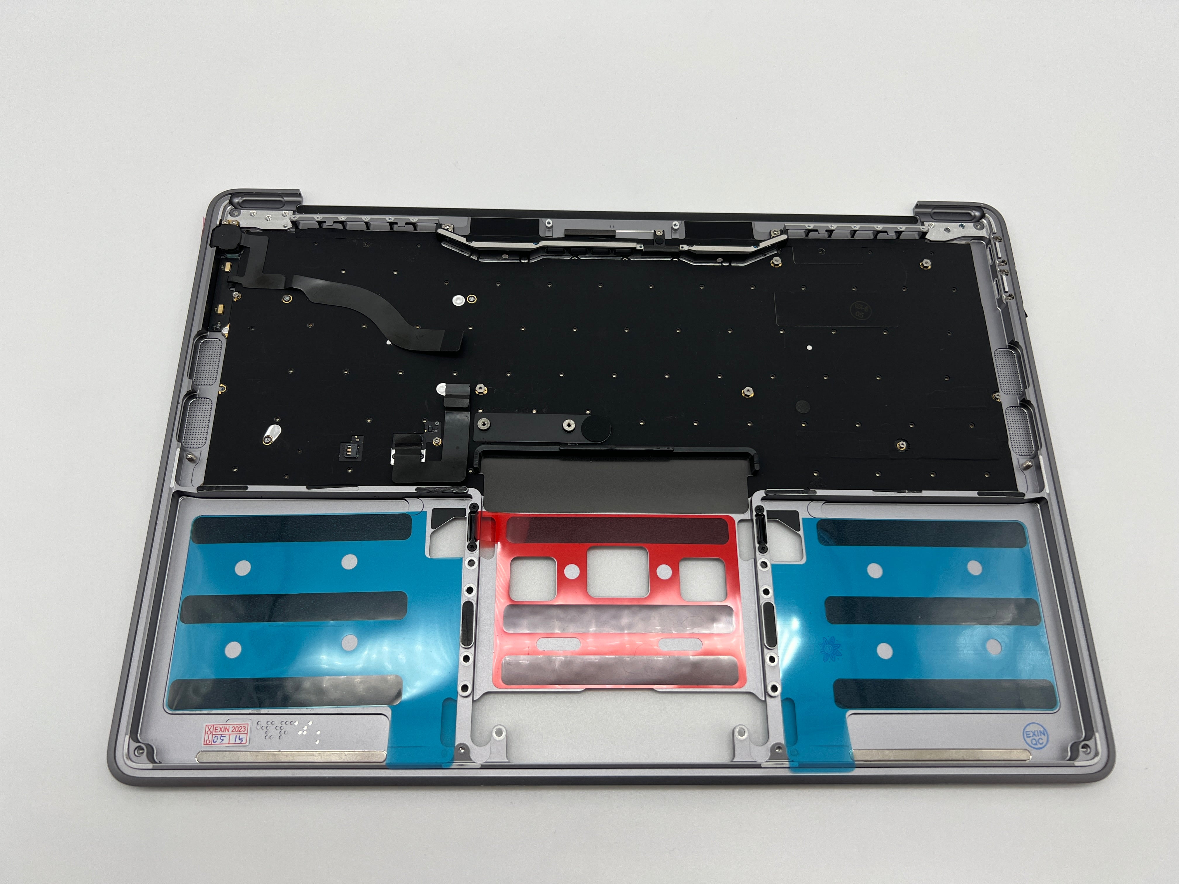 Macbook Pro 13" 2016 2017 A1708 Topcase Trackpad Tastatur Grau Silber Psmartplace