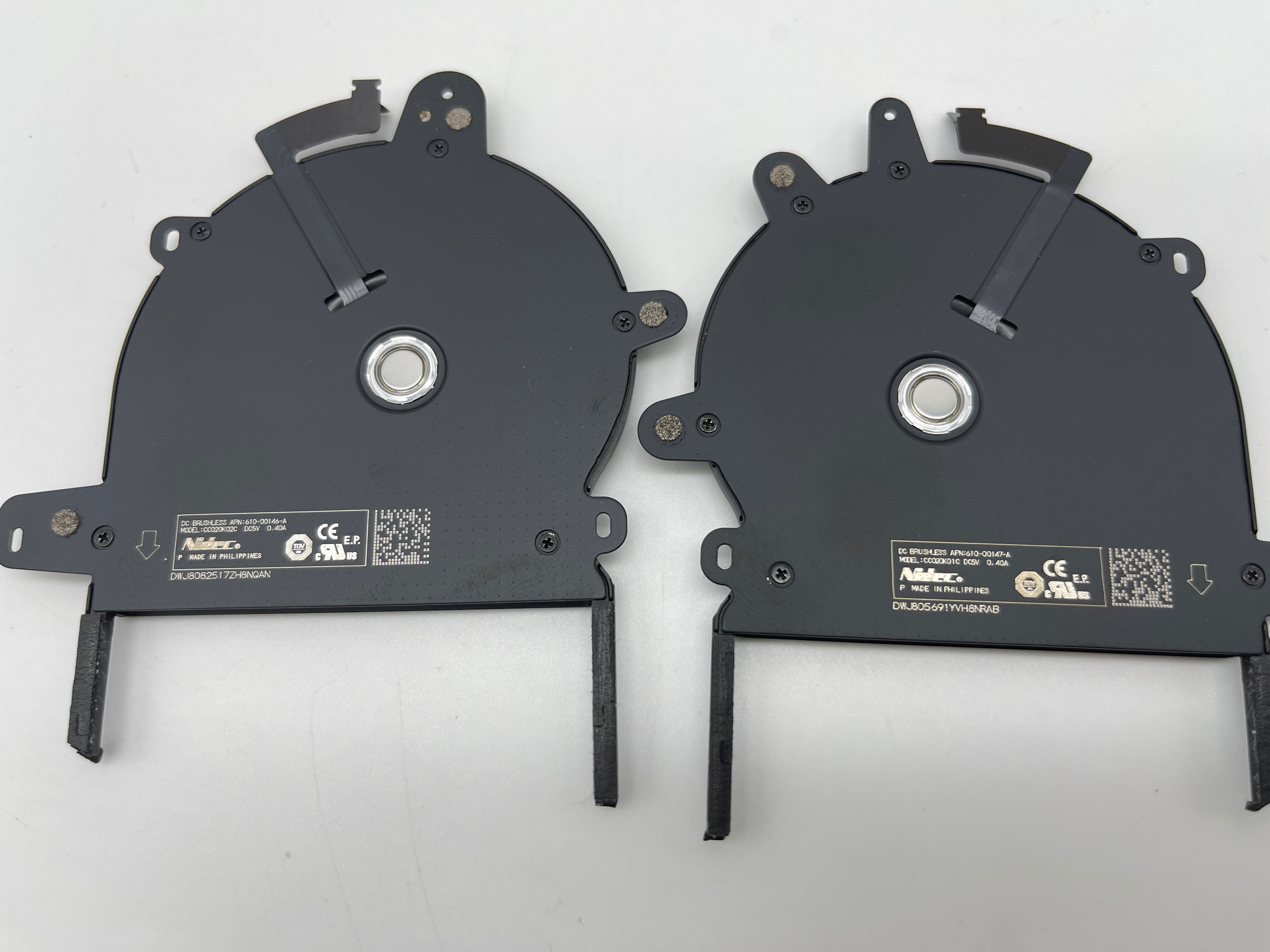 Original Macbook Pro 13" A1706 Lüfter Fan Kühler CPU Links + Rechts Psmartplace