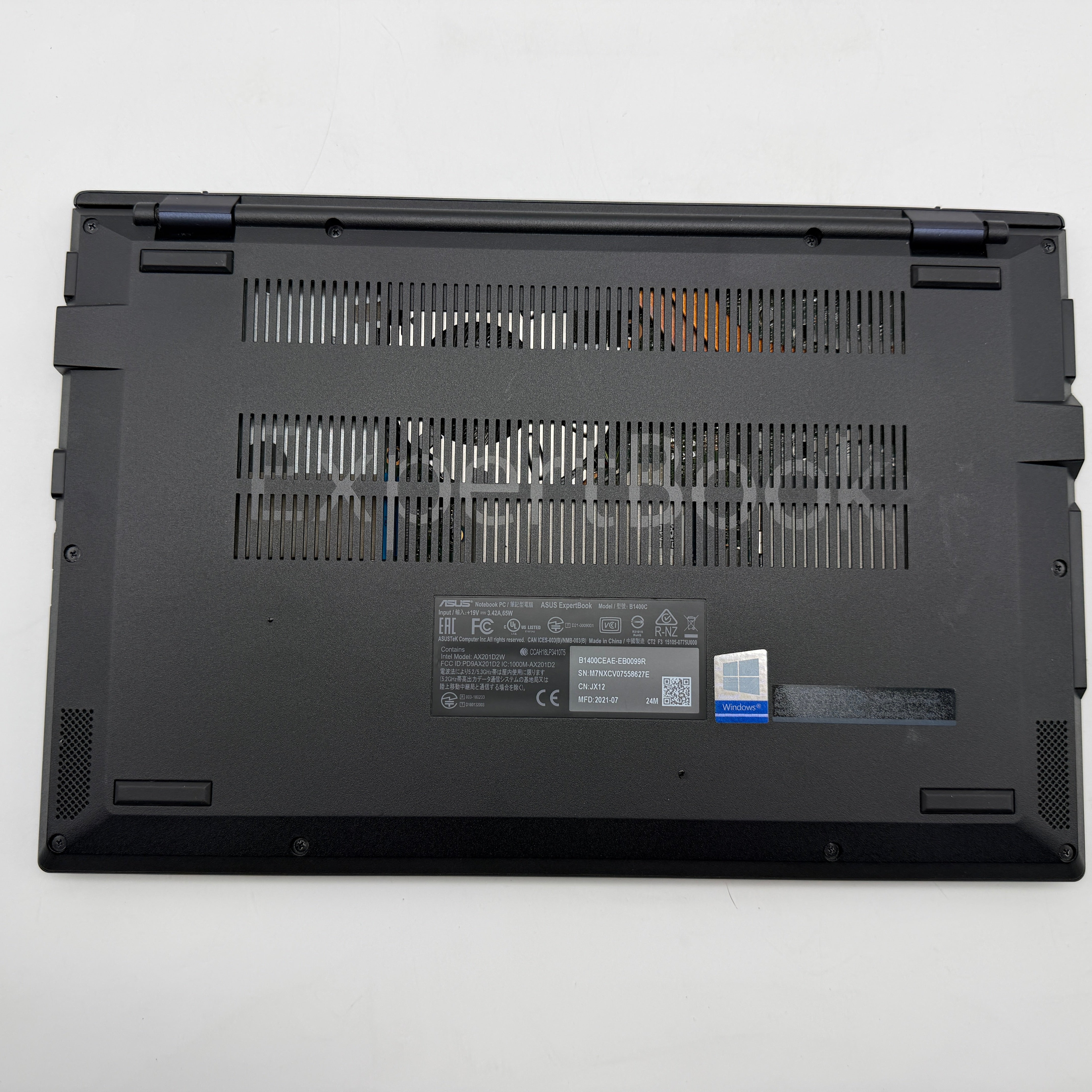 Asus Expertbook i5-1135G7 2,4GHz 8GB 512GB Blau MwSt. #PSW181 B1400CFAE