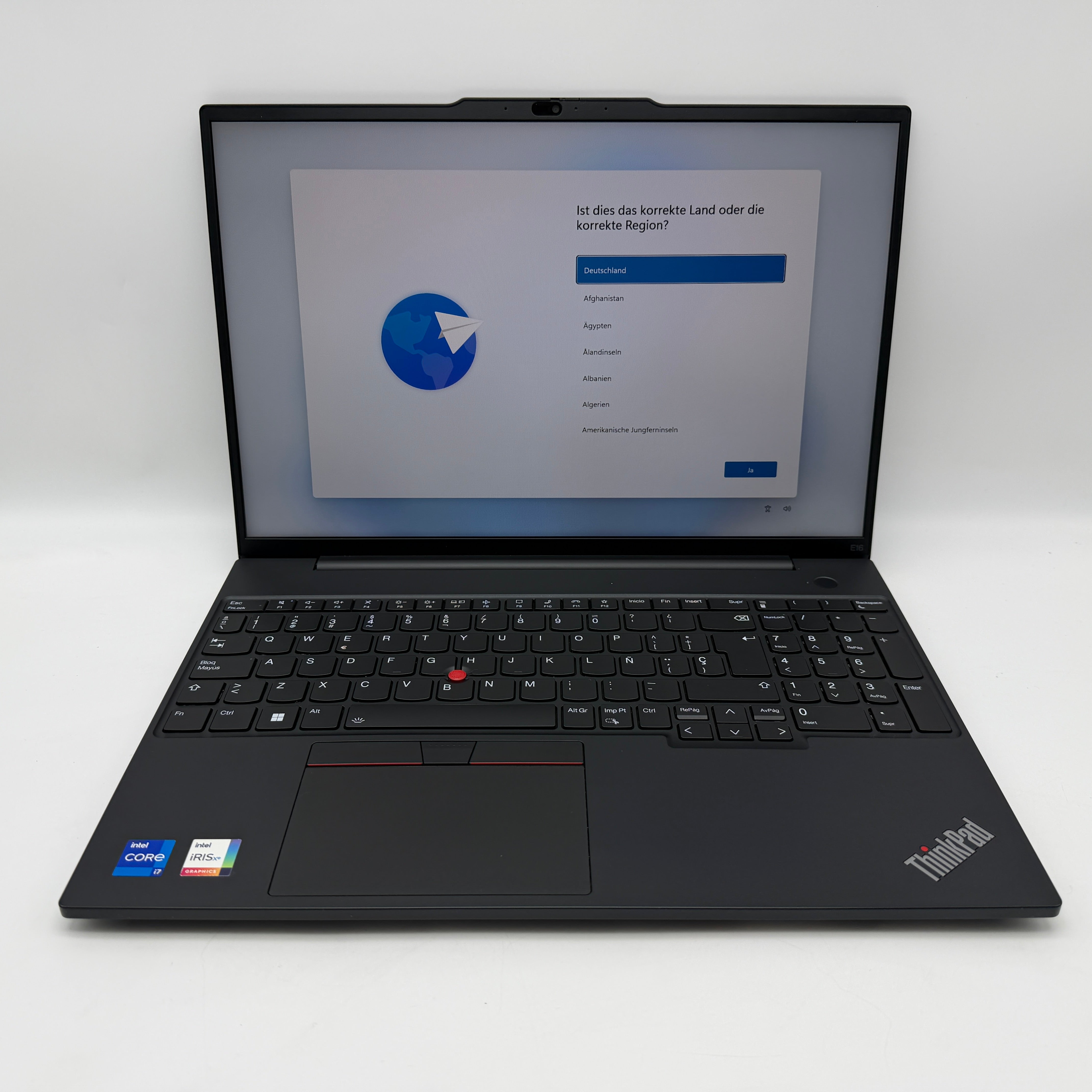 Lenovo Thinkpad E16 G1 i7-1355U 1,7 GHz 16GB 512GB Spanisch MwSt. #PSW199