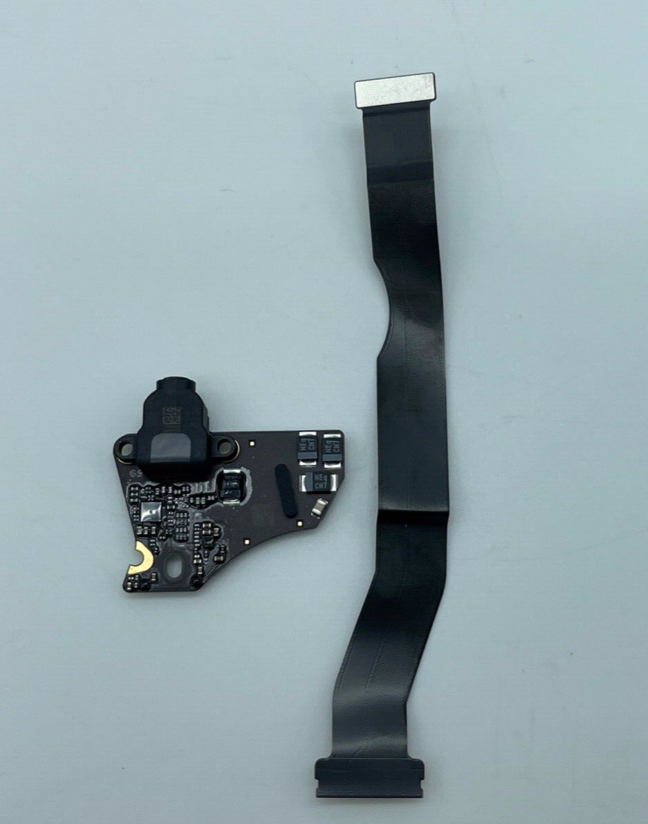 Original Apple MacBook Air 13 Audioboard Buchse A2179 2020 820-01992 Grau Weiß