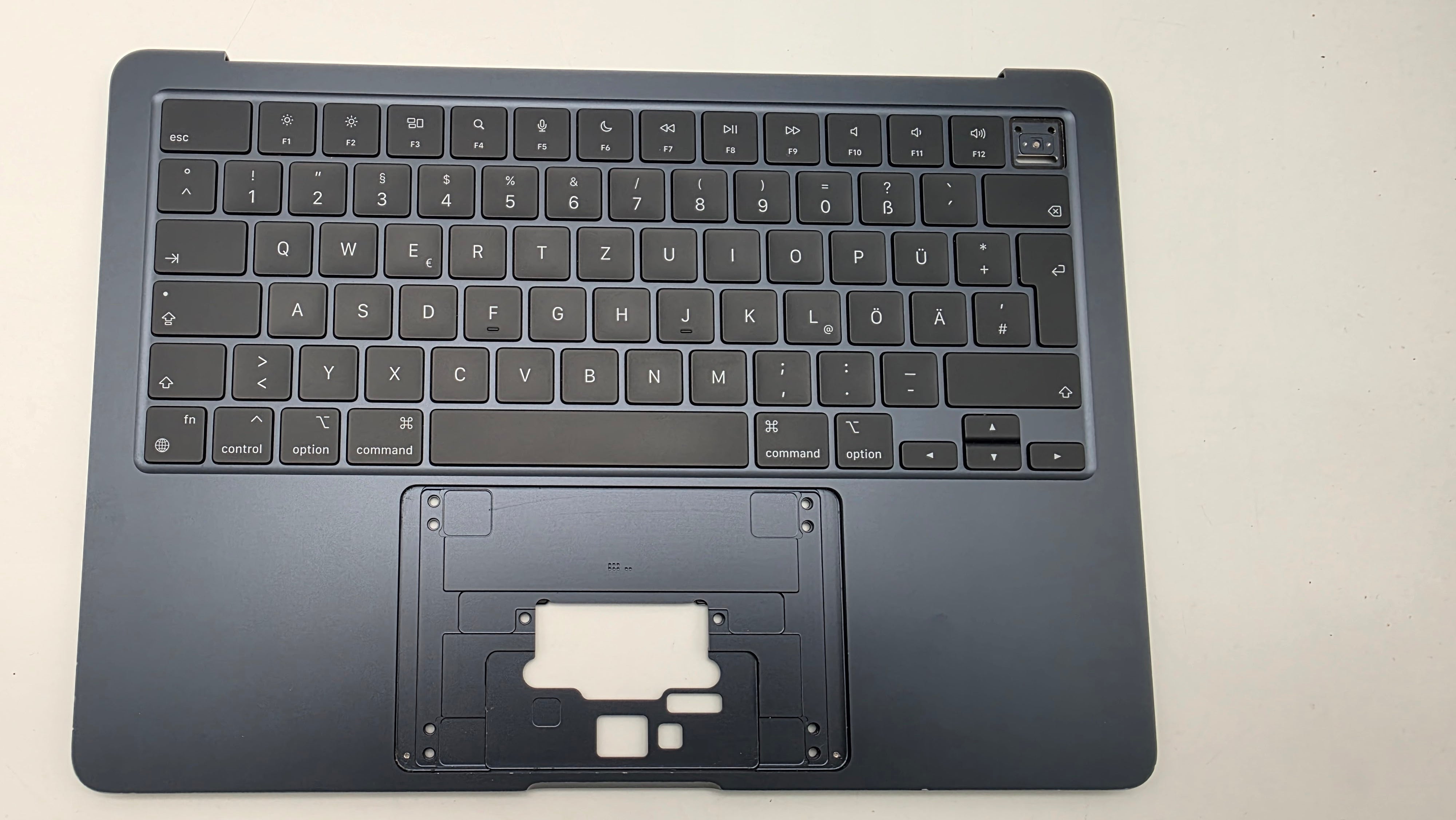 MacBook Air 13" 2022 A2681 Topcase Tastatur Midnight inkl Akku #T904