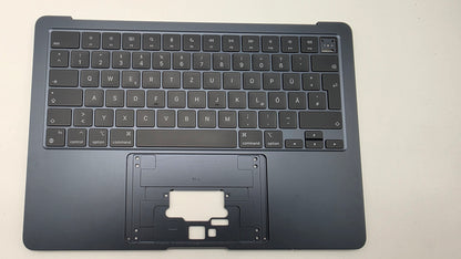 MacBook Air 13" 2022 A2681 Topcase Tastatur Midnight inkl Akku #T904