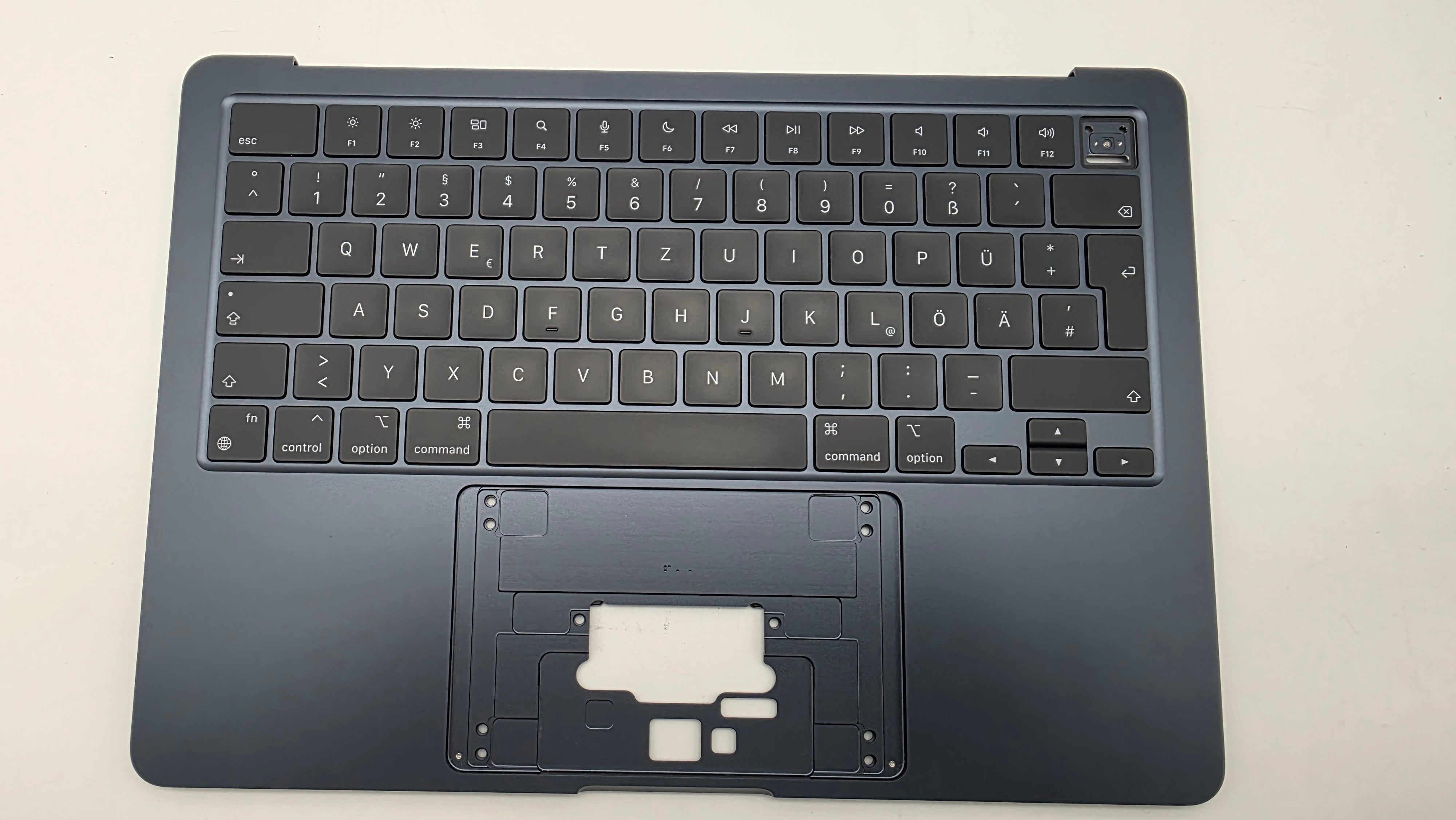 MacBook Air 13" 2022 A2681 Topcase Tastatur Midnight inkl Akku #T907
