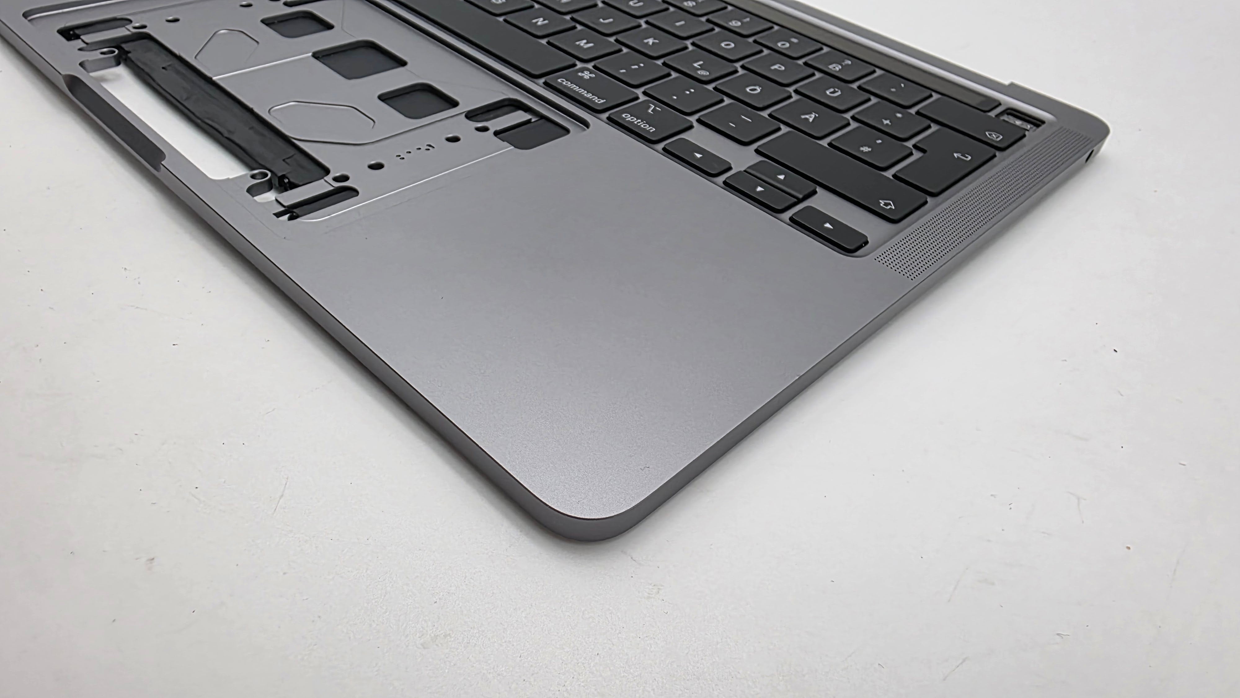 Macbook Pro 13" 2020 2022 A2338 Topcase QWERTZ Spacegrau Grau #T909