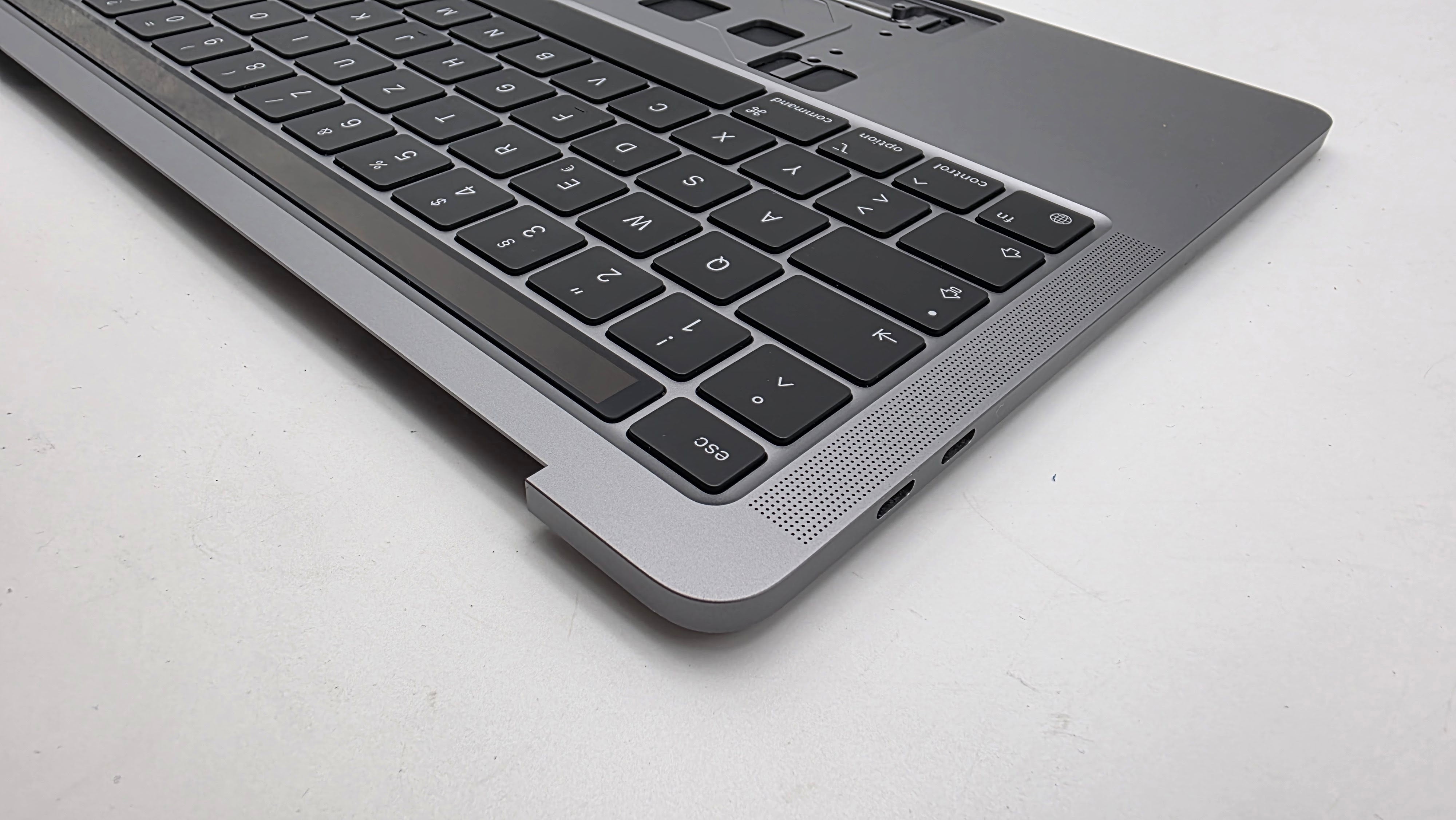 Macbook Pro 13" 2020 2022 A2338 Topcase QWERTZ Spacegrau Grau #T909