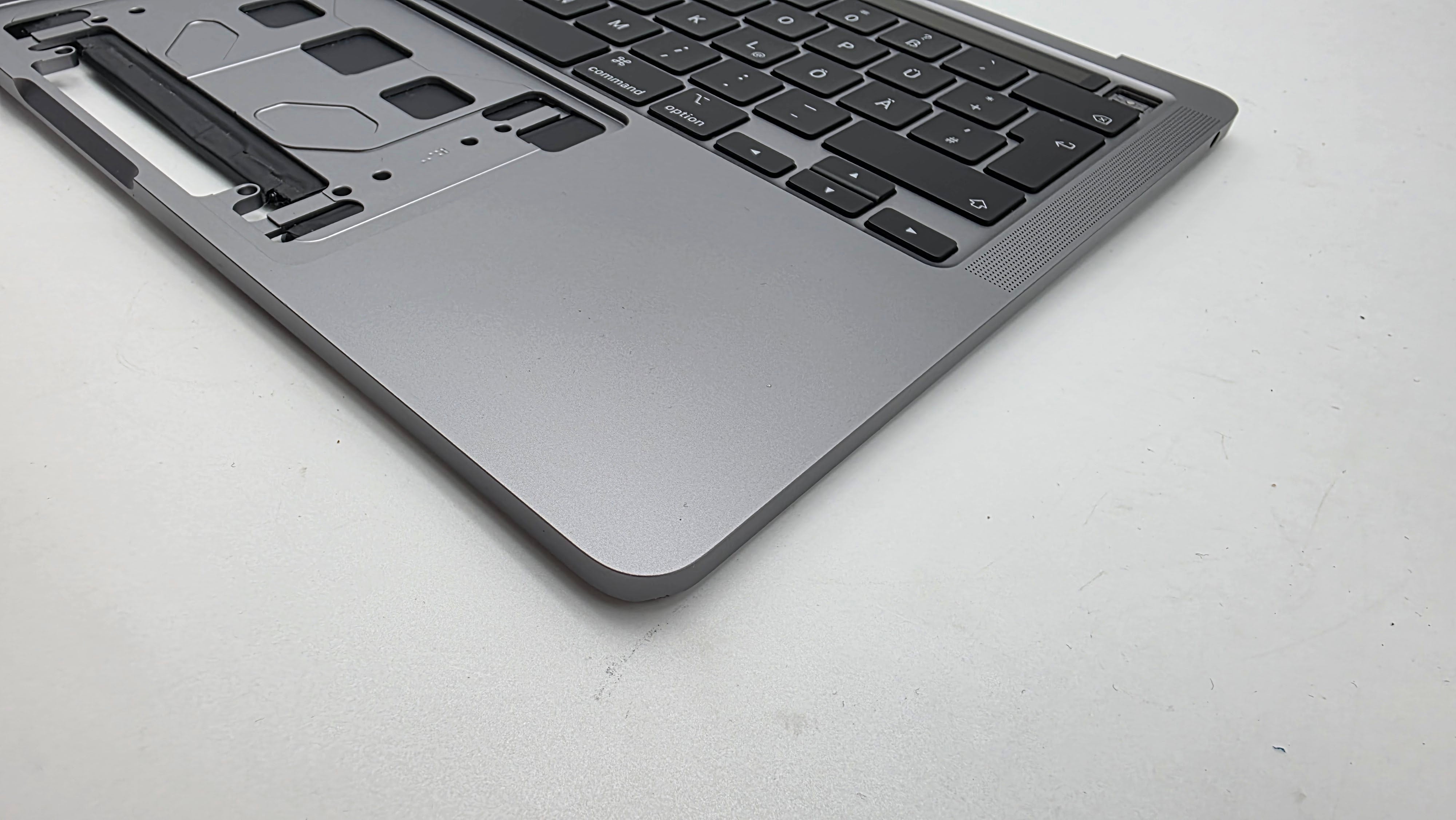 Macbook Pro 13" 2020 2022 A2338 Topcase QWERTZ Spacegrau Grau #T910