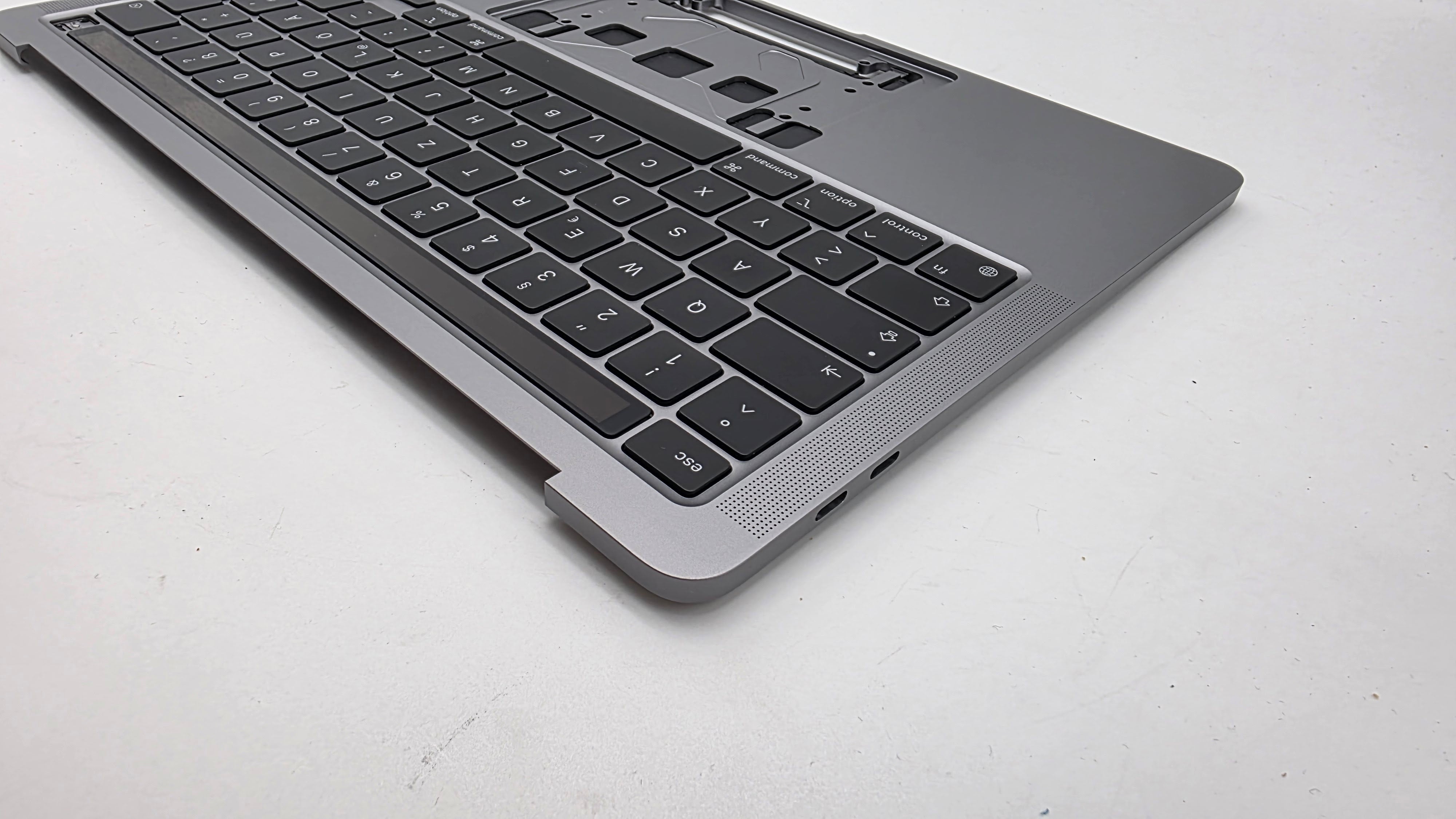 Macbook Pro 13" 2020 2022 A2338 Topcase QWERTZ Spacegrau Grau #T910