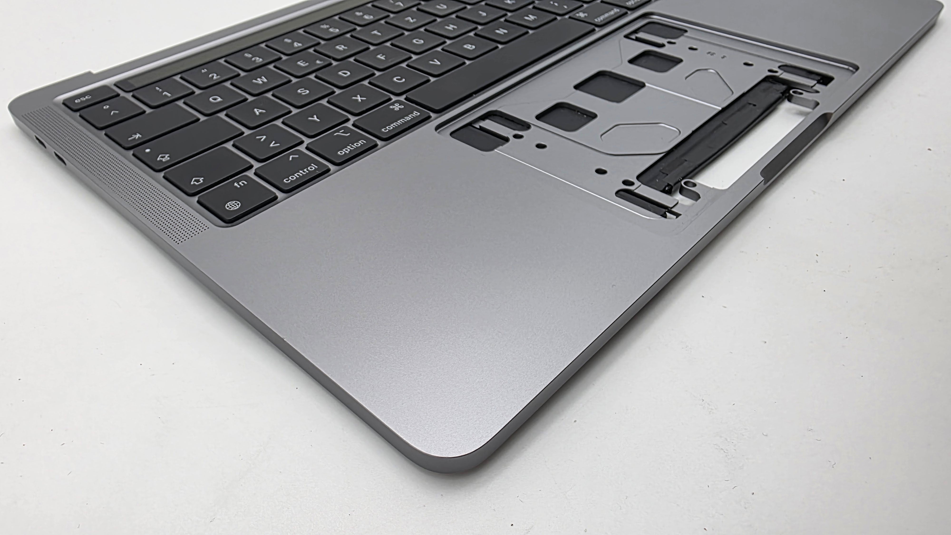 Macbook Pro 13" 2020 2022 A2338 Topcase QWERTZ Spacegrau Grau #T912