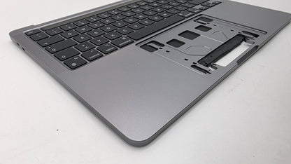 Macbook Pro 13" 2020 2022 A2338 Topcase QWERTZ Spacegrau Grau #T920
