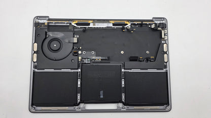 Macbook Pro 13" 2020 2022 A2338 Topcase QWERTZ Spacegrau Grau #T920