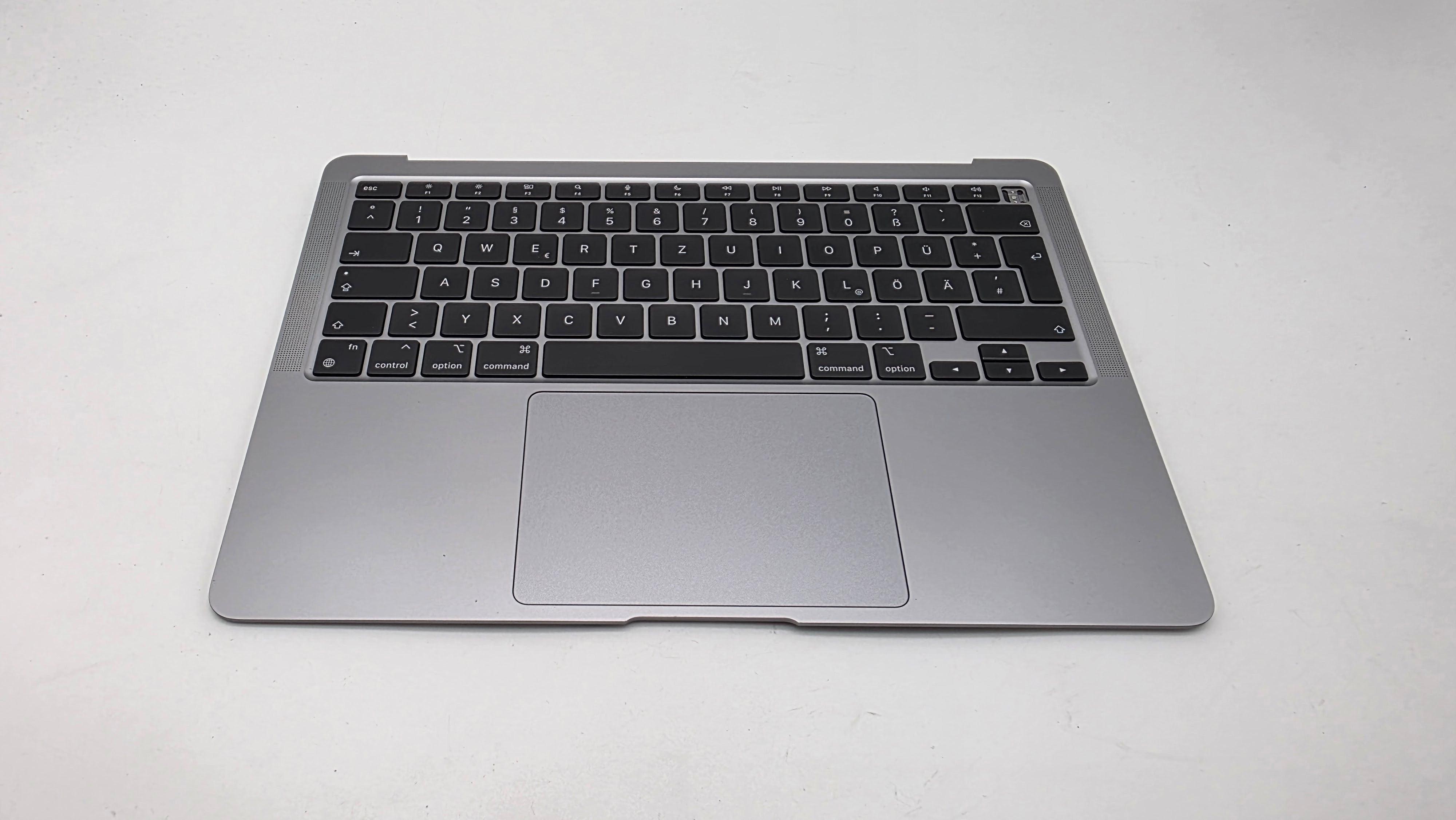 MacBook Air 13" 2020 A2337 Topcase QWERTZ Trackpad Tastatur Grau #T913