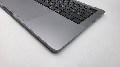 Macbook Pro 14" 2021 A2442 Topcase QWERTZ Tastatur Spacegrau #T914