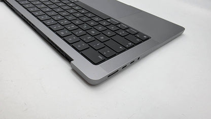 Macbook Pro 14" 2021 A2442 Topcase QWERTZ Tastatur Spacegrau #T915