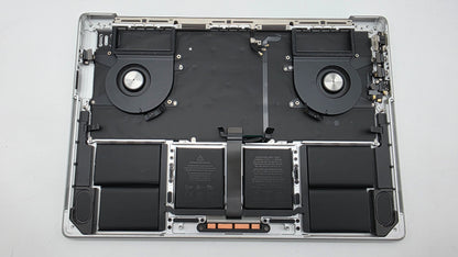 Macbook Pro 14" 2021 A2442 Topcase QWERTZ Tastatur Silber #T916