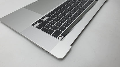 MacBook Pro 16" 2019 A2141 Silber Akku Topcase Tastatur QWERTZ #T918