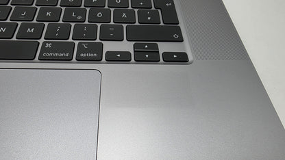 MacBook Pro 16" 2019 A2141 Grau Topcase Tastatur Trackpad Akku #T922
