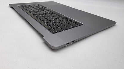 MacBook Pro 16" 2019 A2141 Grau Topcase Tastatur Trackpad Akku #T922