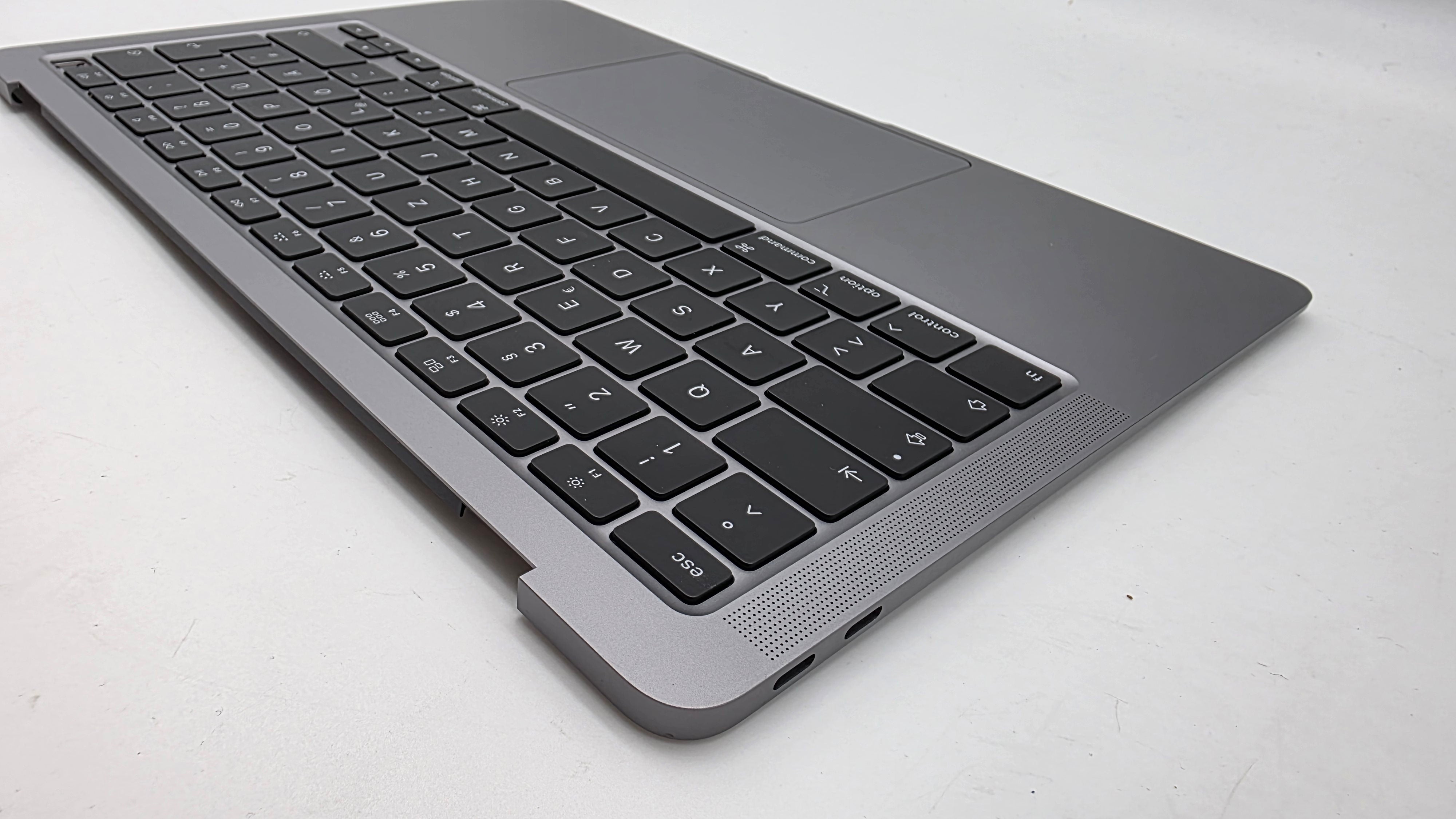 MacBook Air 13" 2020 A2179 Topcase QWERTZ Tastatur Spacegrau #T925