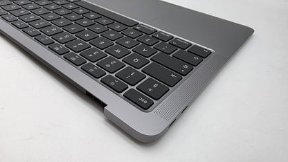 MacBook Air 13" 2020 A2179 Topcase QWERTY UK Tastatur Spacegrau #T927