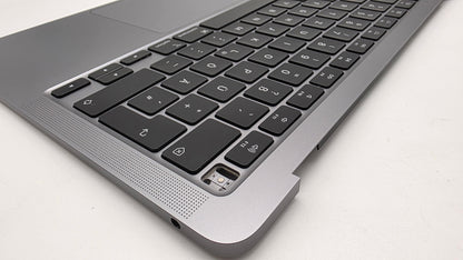MacBook Air 13" 2020 A2179 Topcase QWERTZ Tastatur Spacegrau #T928