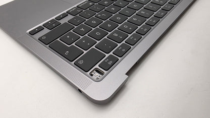 MacBook Air 13" 2020 A2179 Topcase QWERTZ Tastatur Spacegrau #T930