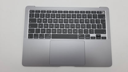 MacBook Air 13" 2020 A2179 Topcase QWERTY UK Tastatur Spacegrau #T931