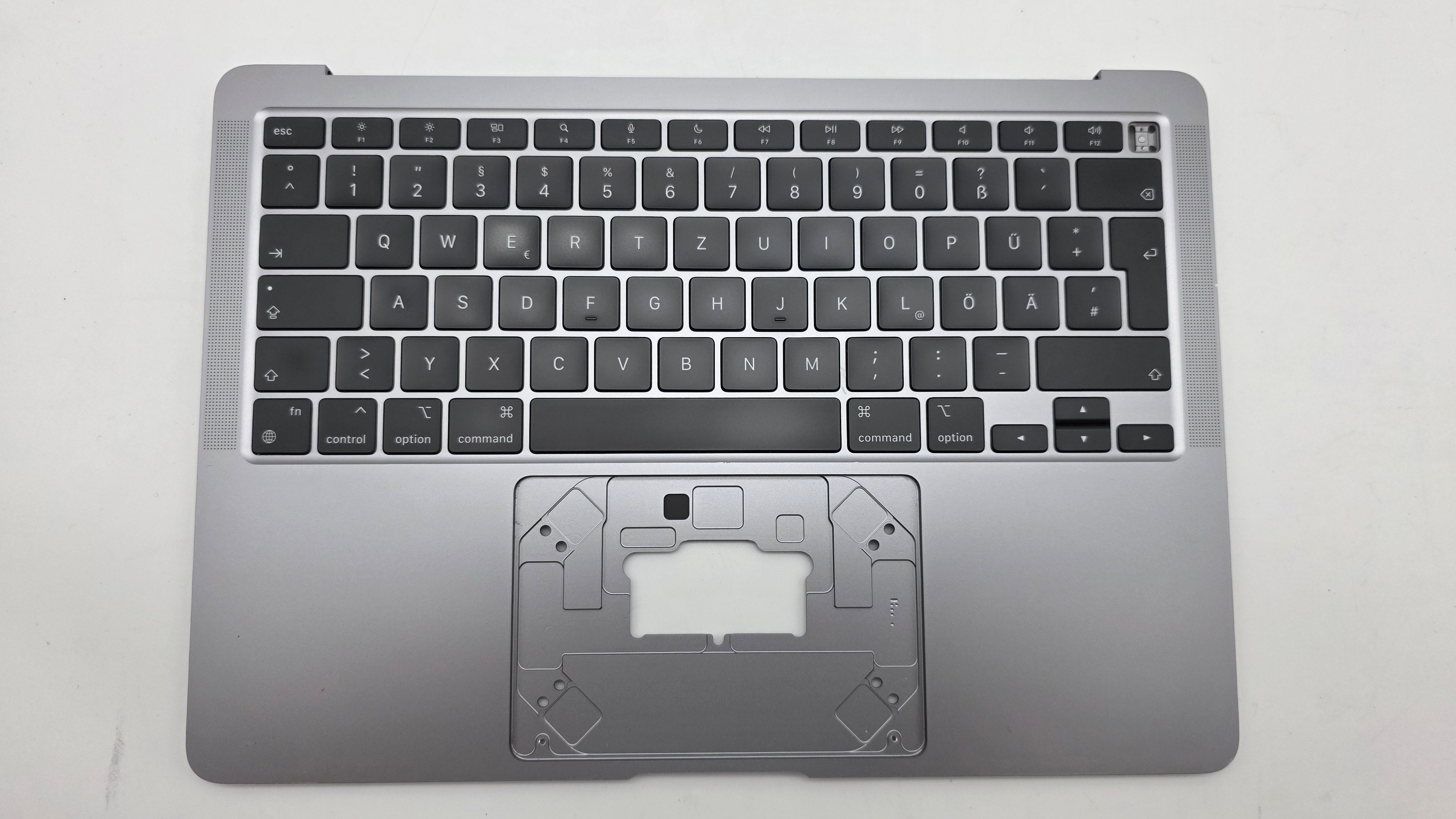 MacBook Air 13" 2020 A2337 Topcase QWERTZ Akku Tastatur Grau #T932