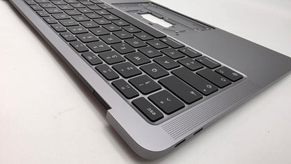 MacBook Air 13" 2020 A2337 Topcase QWERTZ Akku Tastatur Grau #T932