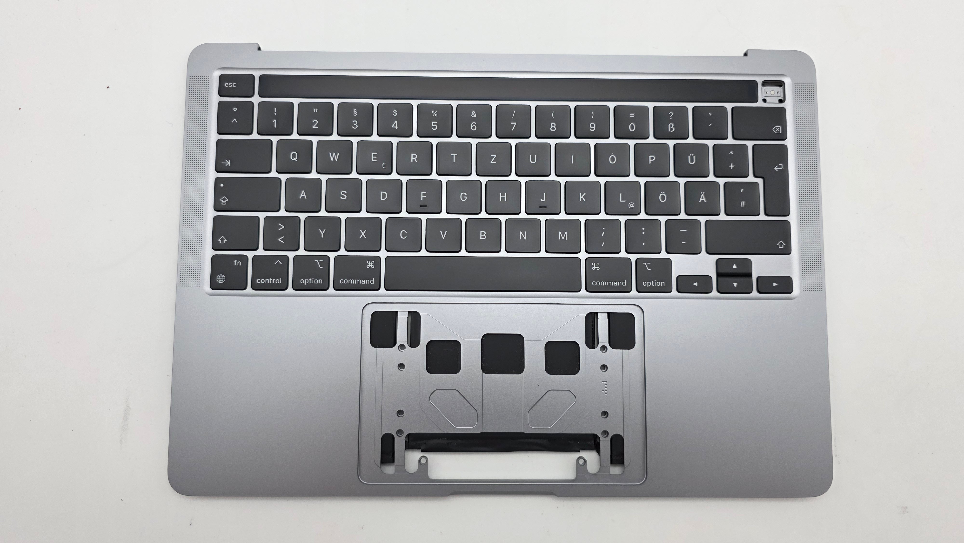 Macbook Pro 13" 2020 2022 A2338 Topcase QWERTZ Spacegrau Grau #T938