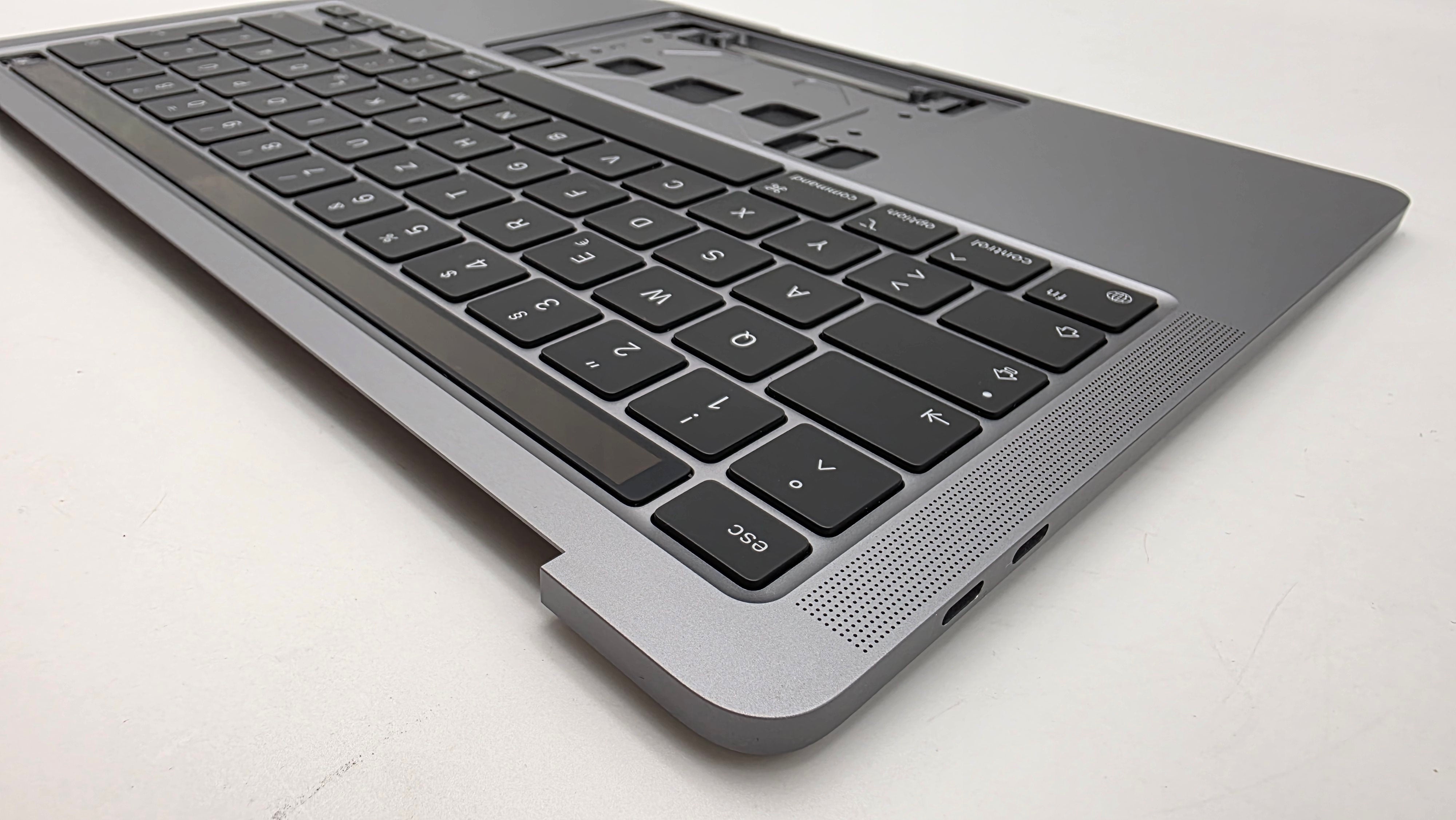Macbook Pro 13" 2020 2022 A2338 Topcase QWERTZ Spacegrau Grau #T938
