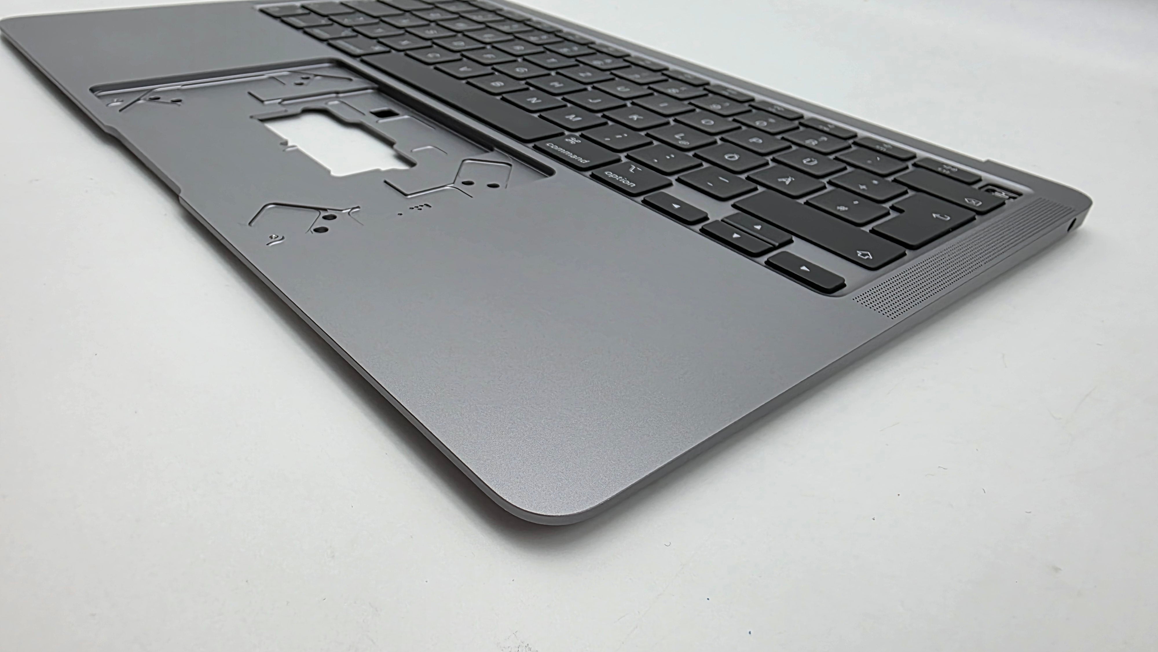 MacBook Air 13" 2020 A2337 Topcase QWERTZ Trackpad Tastatur Grau #T939