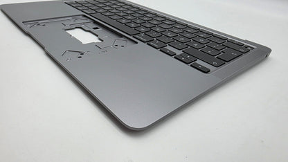 MacBook Air 13" 2020 A2337 Topcase QWERTZ Trackpad Tastatur Grau #T939