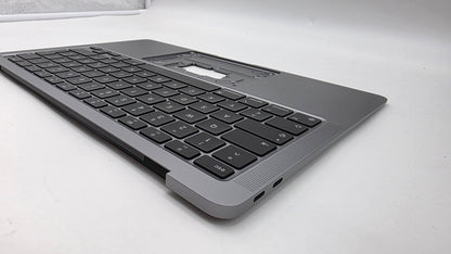 MacBook Air 13" 2020 A2337 Topcase QWERTZ Trackpad Tastatur Grau #T939
