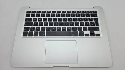 MacBook Air 13" A1466 2013 - 2017 Topcase QWERTZ Tastatur Silber #T940
