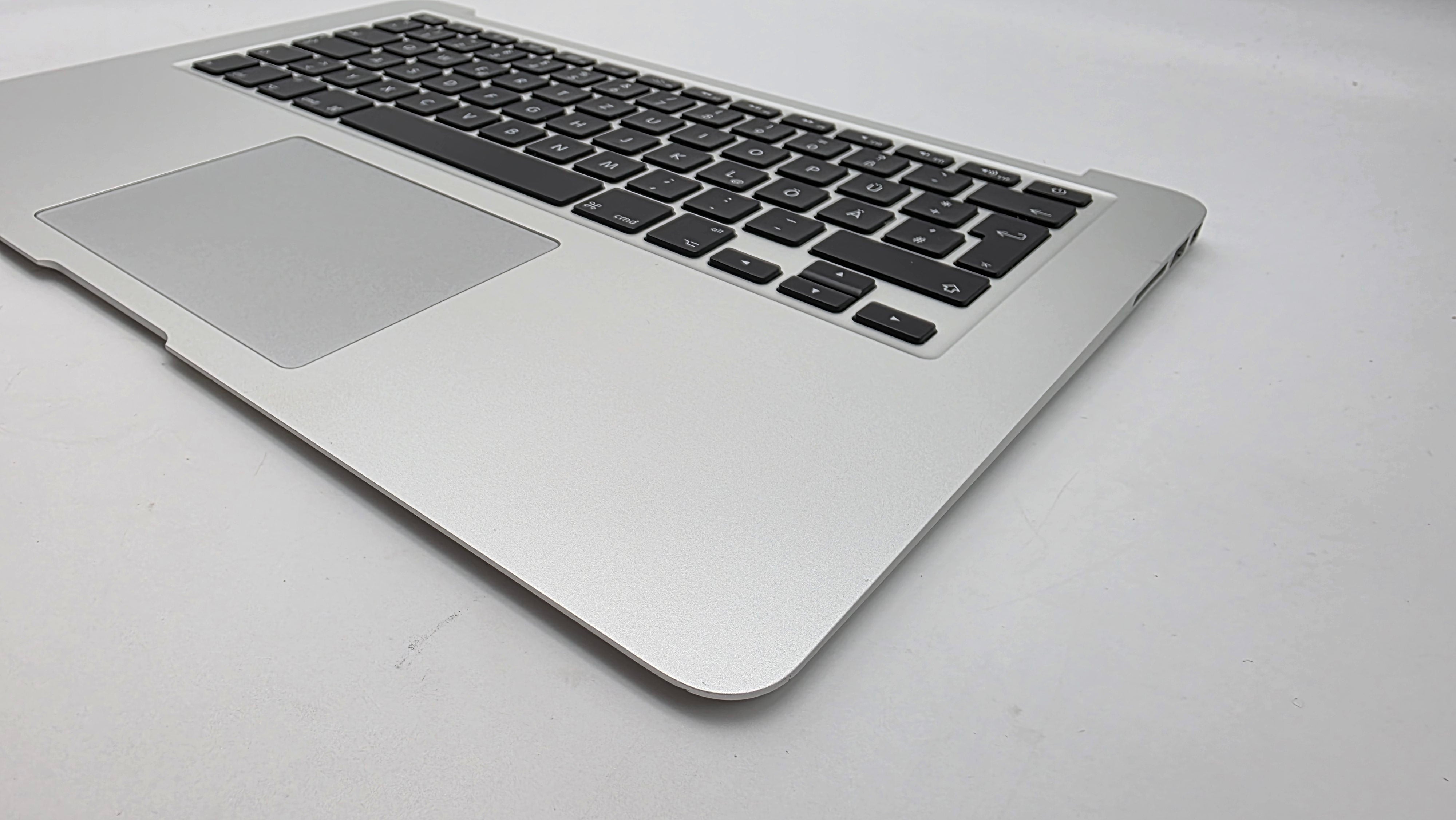MacBook Air 13" A1466 2013 - 2017 Topcase QWERTZ Tastatur Silber #T940