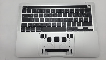 Macbook Pro 13" 2020 2022 A2338 Topcase Akku Tastatur Silber #T941