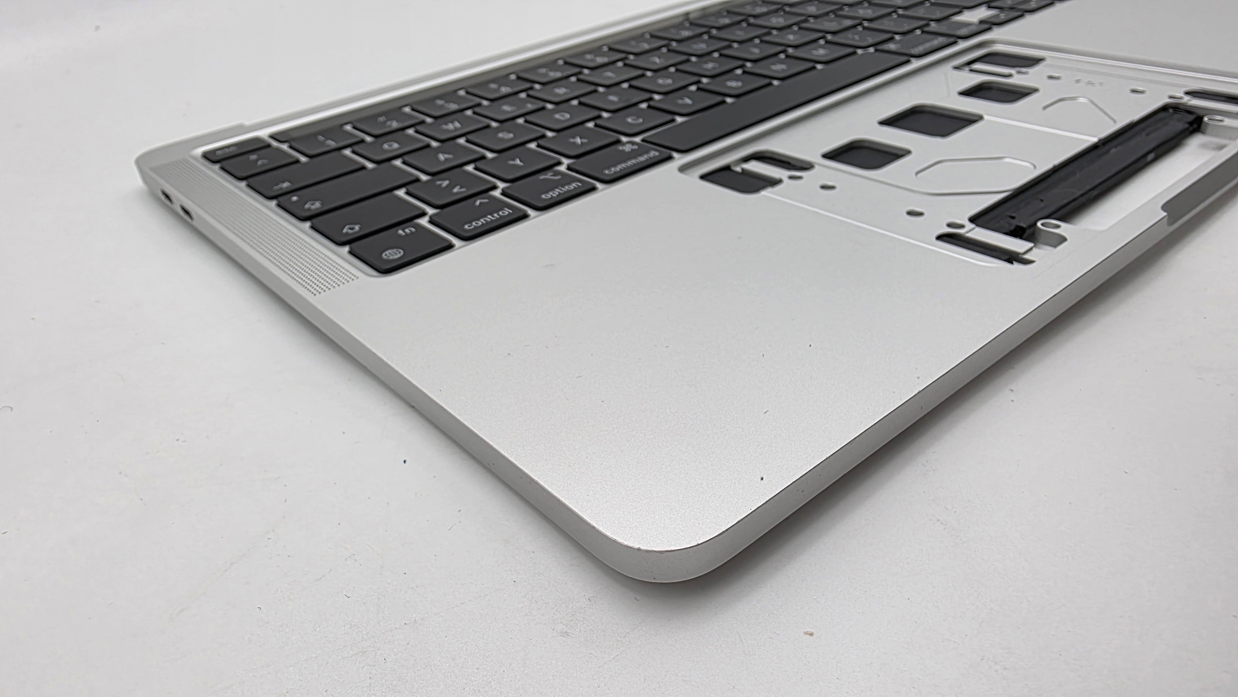 Macbook Pro 13" 2020 2022 A2338 Topcase Akku Tastatur Silber #T941