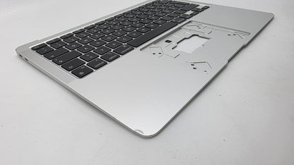 Macbook Pro 13" 2020 2022 A2338 Topcase Akku Tastatur Silber #T942