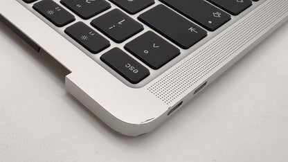 Macbook Pro 13" 2020 2022 A2338 Topcase Akku Tastatur Silber #T942